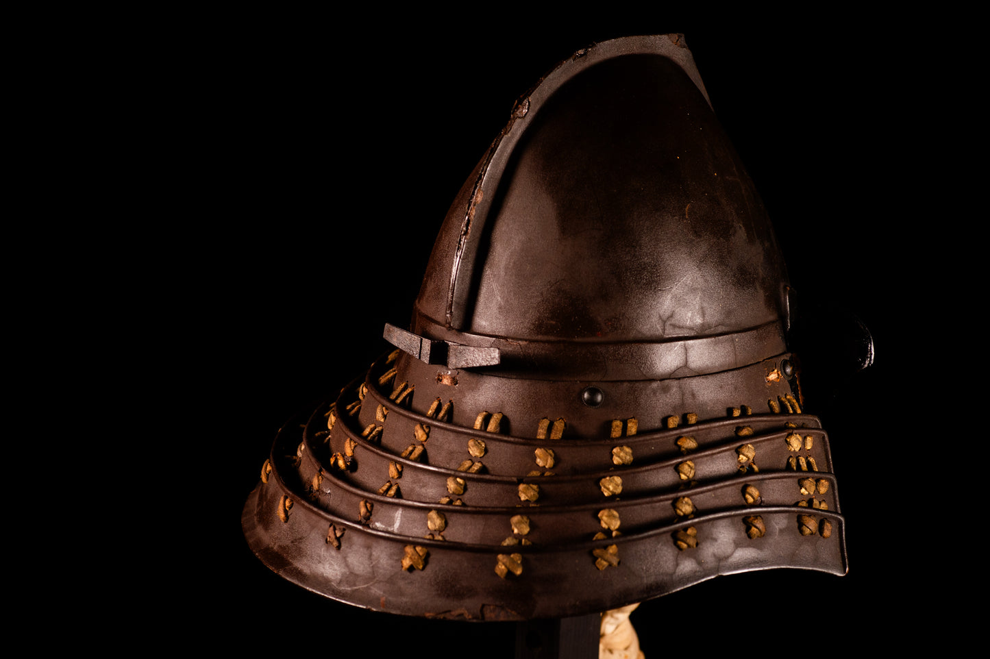 Genuine Antique Samurai Helmet KABUTO Edo PeriodF/S 71