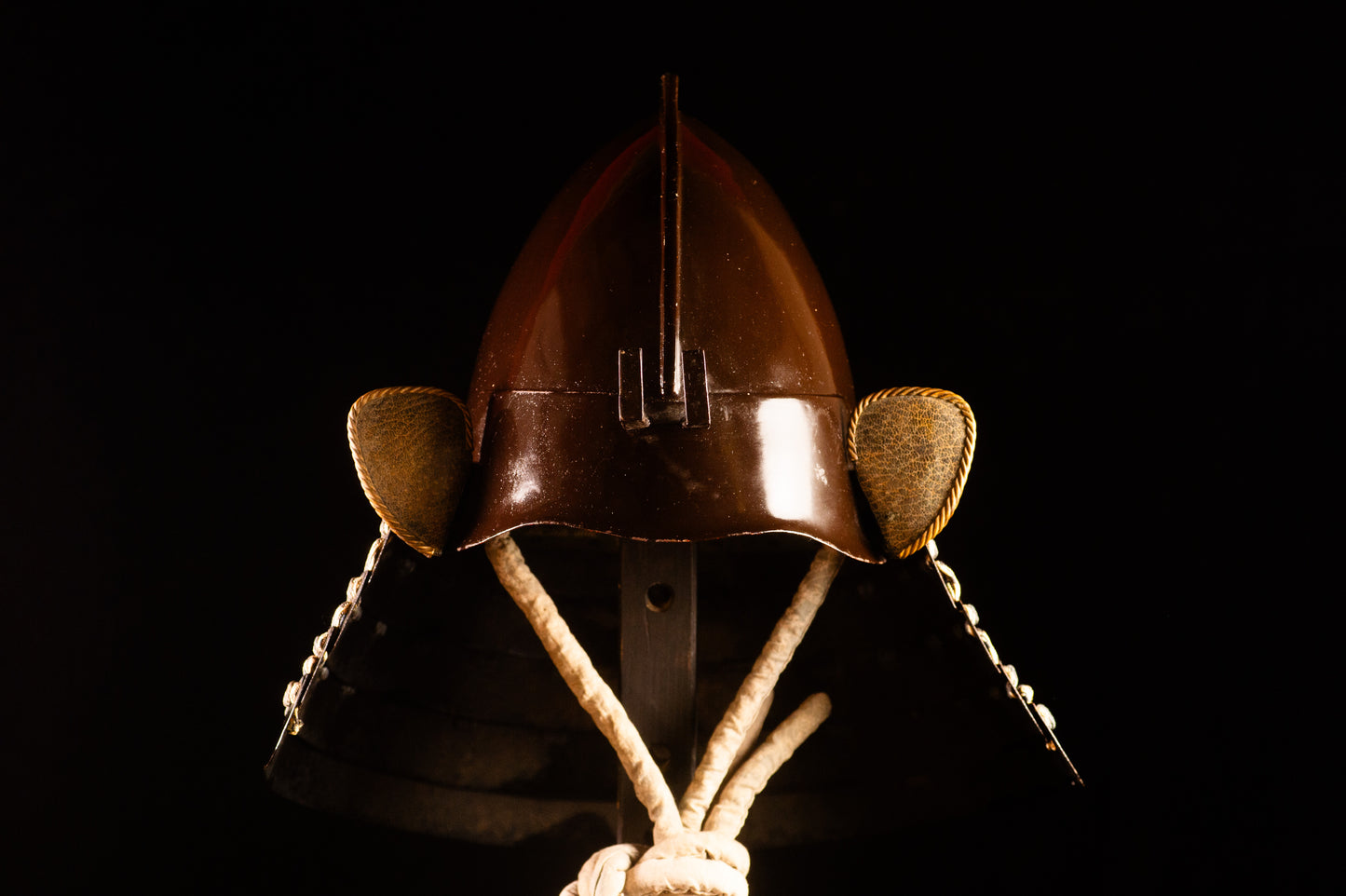 Genuine Antique Samurai Helmet KABUTO Edo Period F/S 72