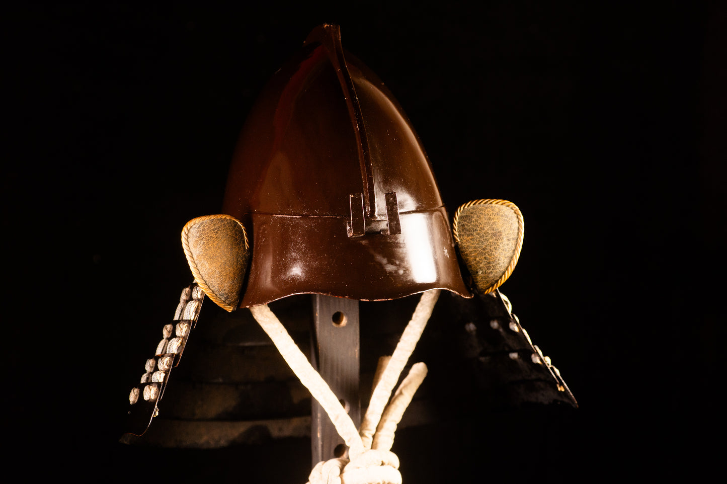 Genuine Antique Samurai Helmet KABUTO Edo Period F/S 72