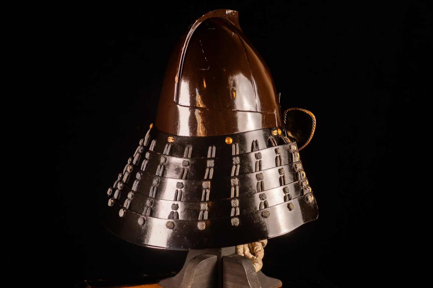 Genuine Antique Samurai Helmet KABUTO Edo Period F/S 72