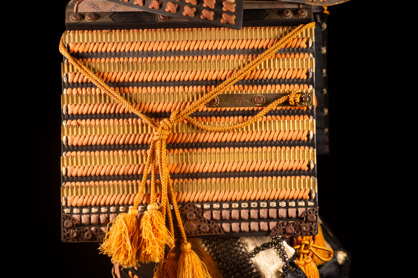 Samurai Armor  Yoroi Wearable Life-size w/chest Japanese Antique Kabuto 41