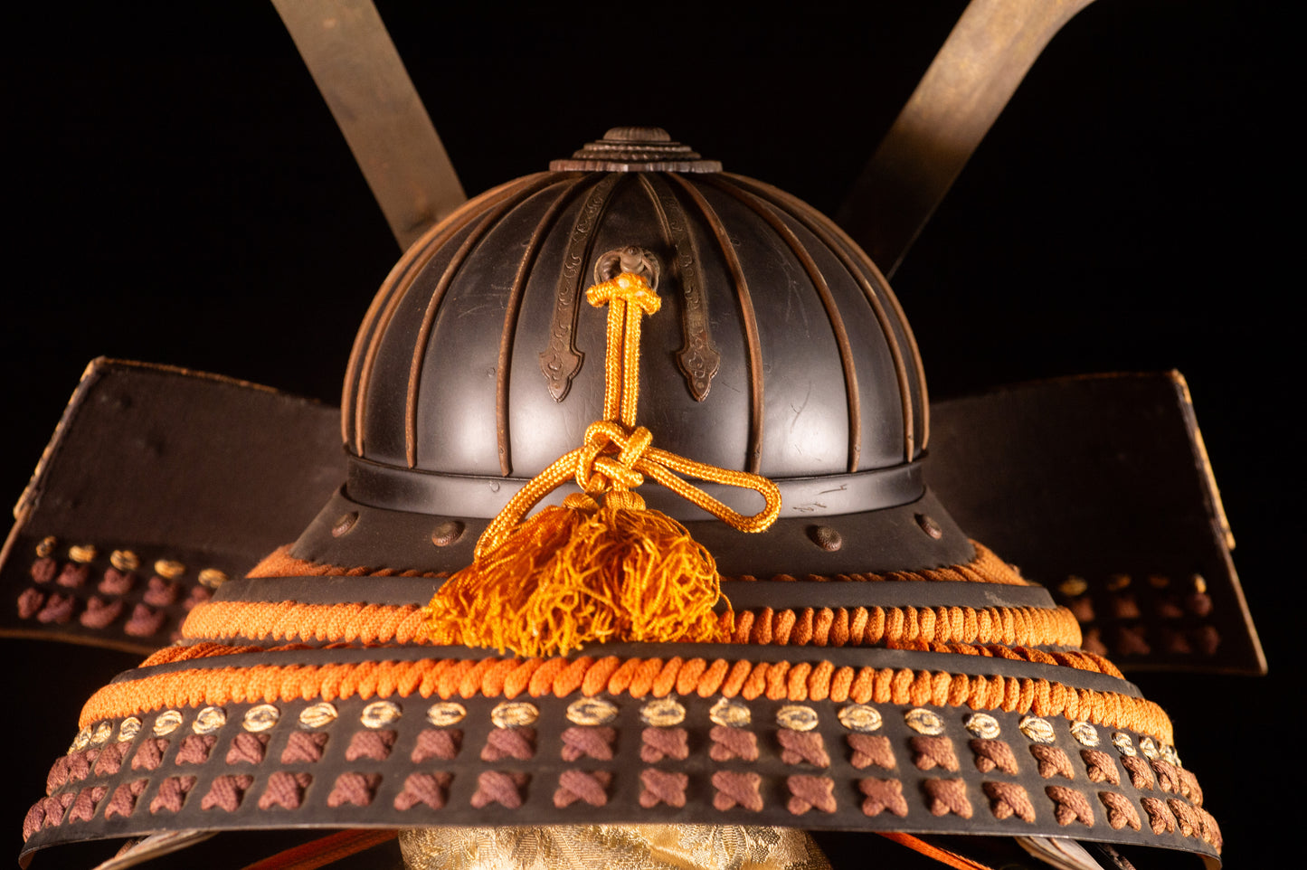 Samurai Armor  Yoroi Wearable Life-size w/chest Japanese Antique Kabuto 41