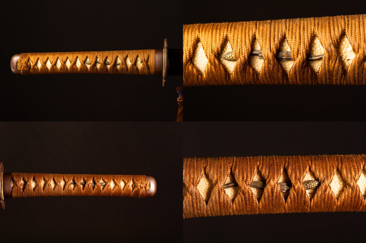 Japanese Samurai Sword Nihonto Katana Mumei Tairatakada Muromachi Antique