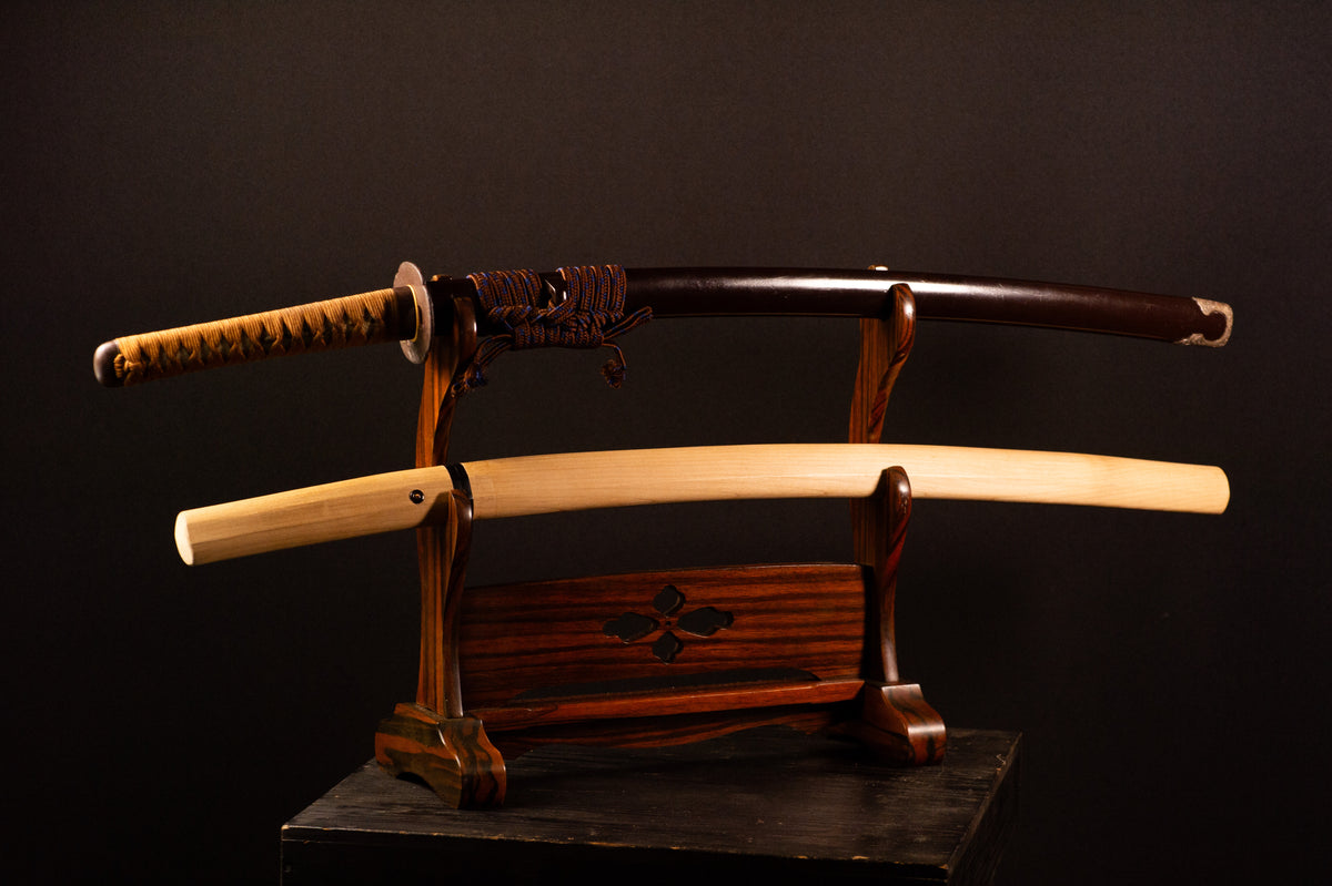 Japanese Samurai Sword Nihonto Katana Mumei Tairatakada Muromachi Antique