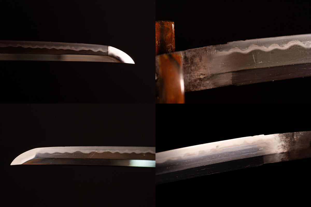 Japanese Samurai Sword Nihonto Katana Mumei Tairatakada Muromachi Antique