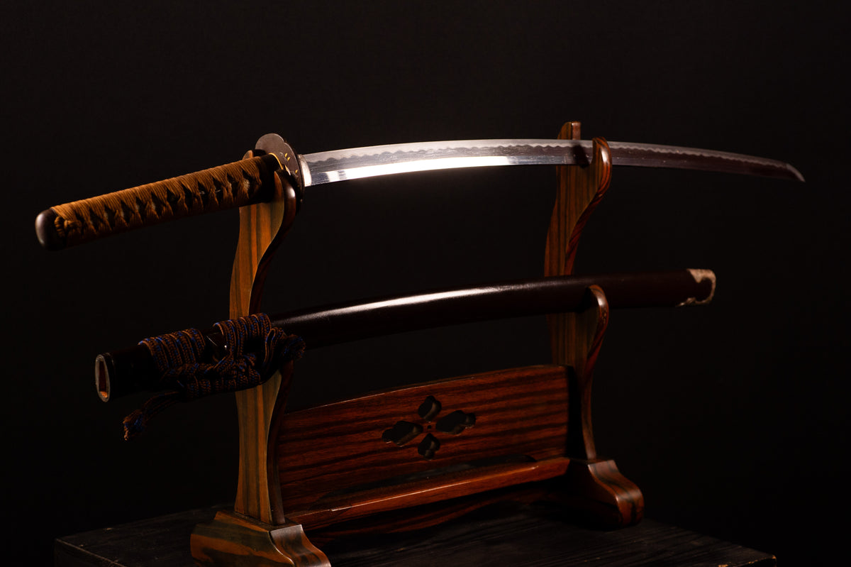 Japanese Samurai Sword Nihonto Katana Mumei Tairatakada Muromachi Antique