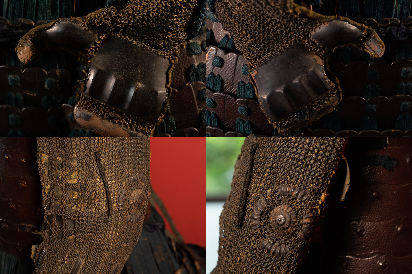 Genuine Samurai Armor Life Size Yoroi w/chest Edo Period Japanese Antique Kabuto