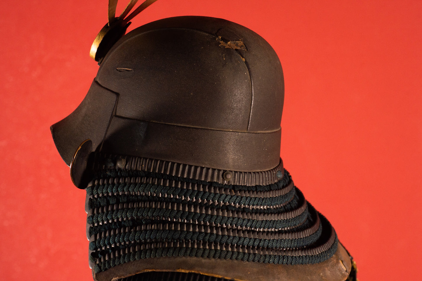 Genuine Samurai Armor Life Size Yoroi w/chest Edo Period Japanese Antique Kabuto