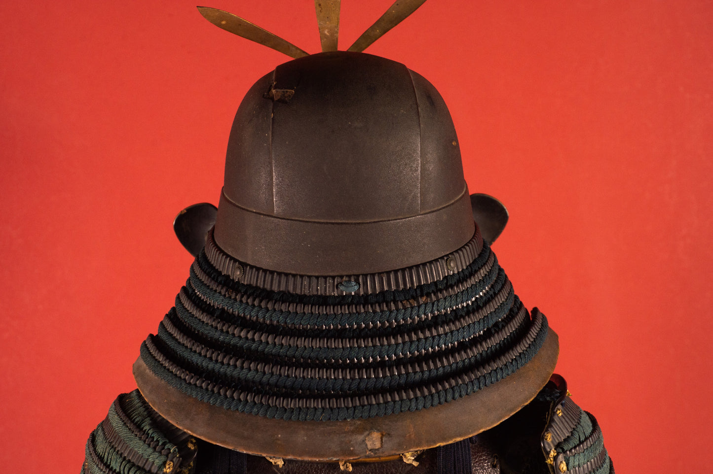 Genuine Samurai Armor Life Size Yoroi w/chest Edo Period Japanese Antique Kabuto