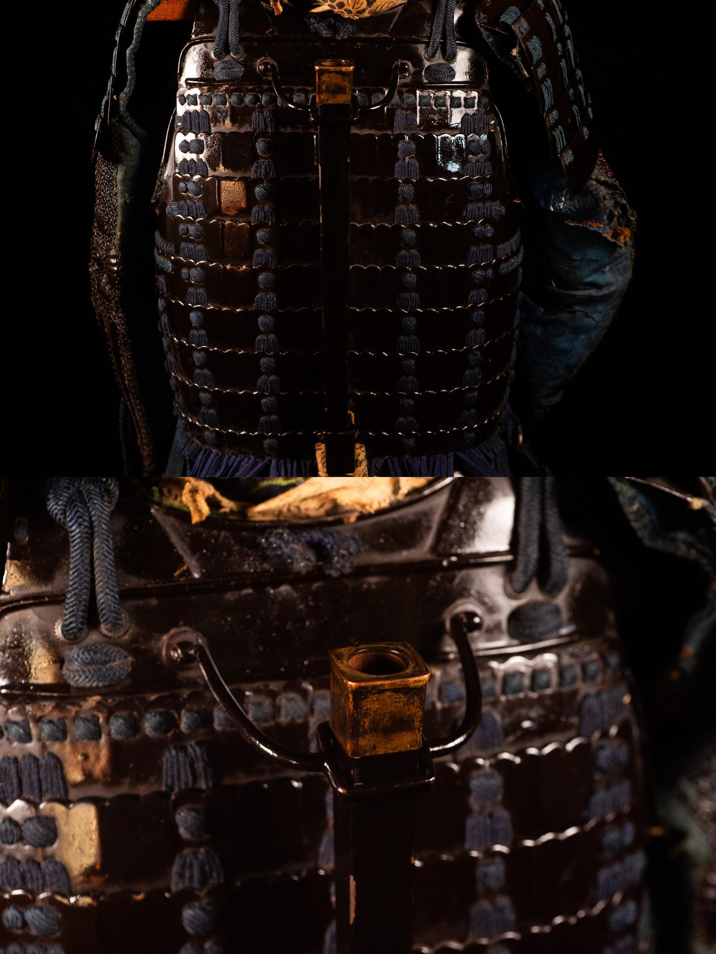 Genuine Samurai Armor Life Size Yoroi w/chest Edo Period Japanese Antique 39