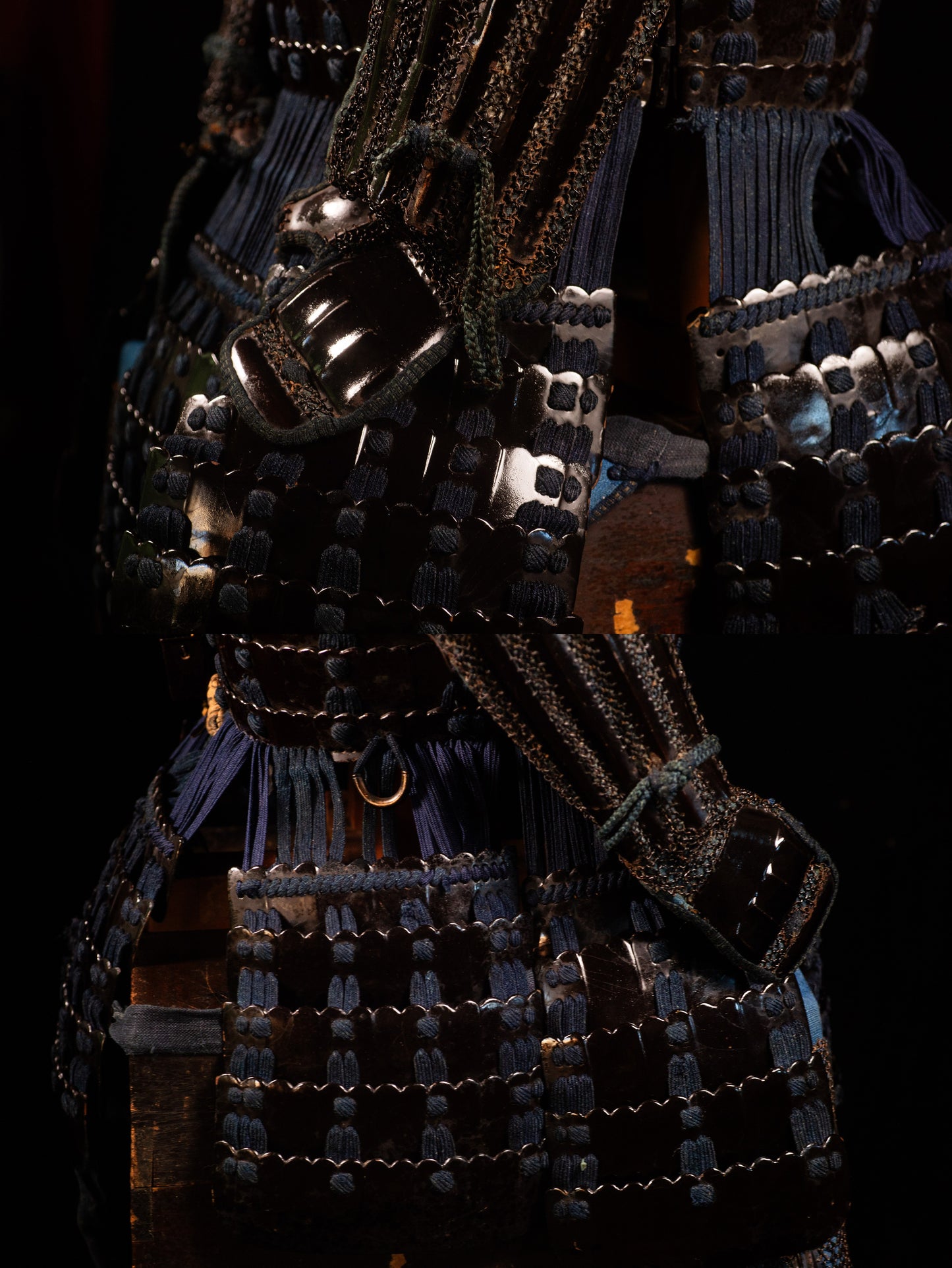 Genuine Samurai Armor Life Size Yoroi w/chest Edo Period Japanese Antique 39