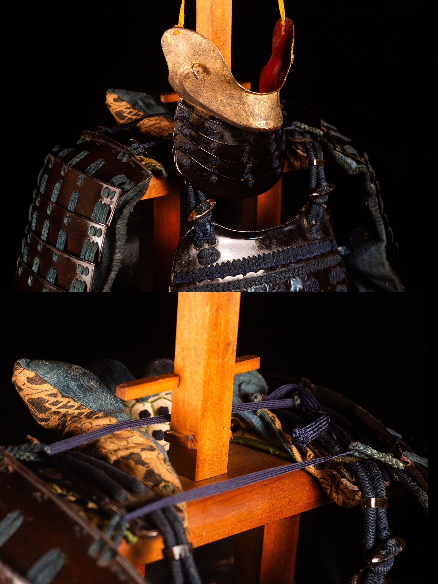 Genuine Samurai Armor Life Size Yoroi w/chest Edo Period Japanese Antique 39