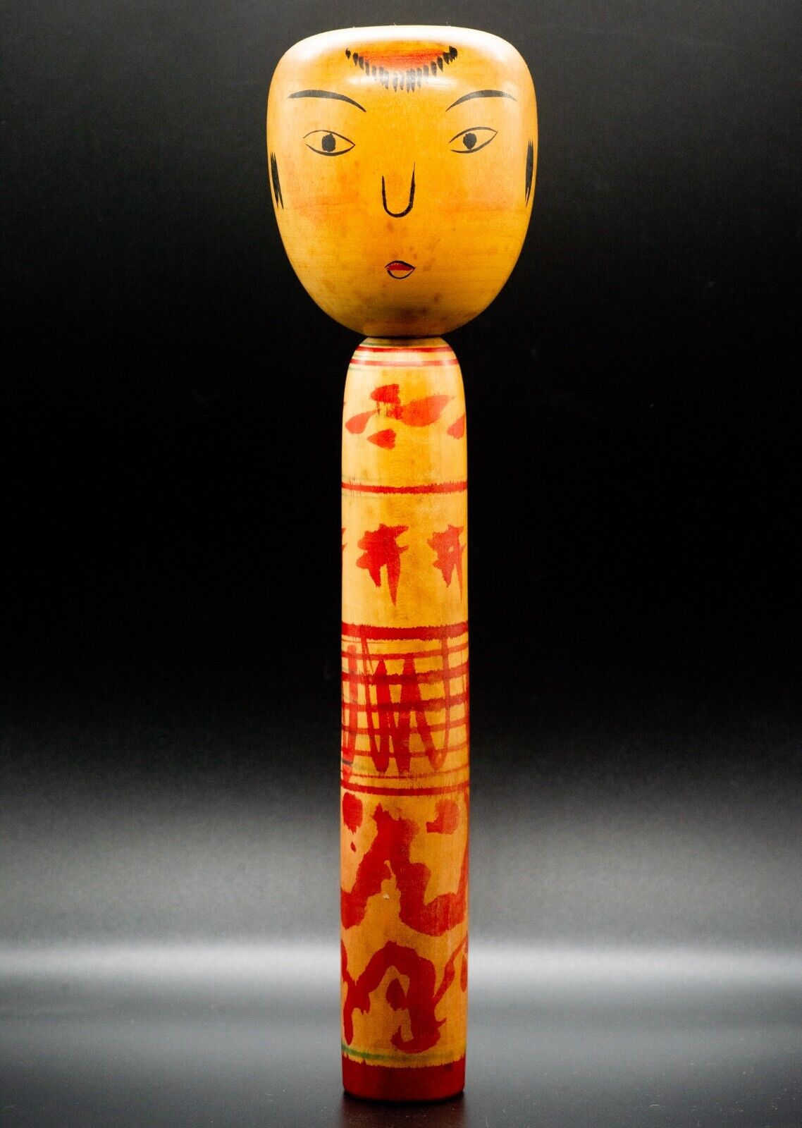 Kokeshi by Juji Seya 1972 Vintage 320mm 12.6" Japanese Antique Doll