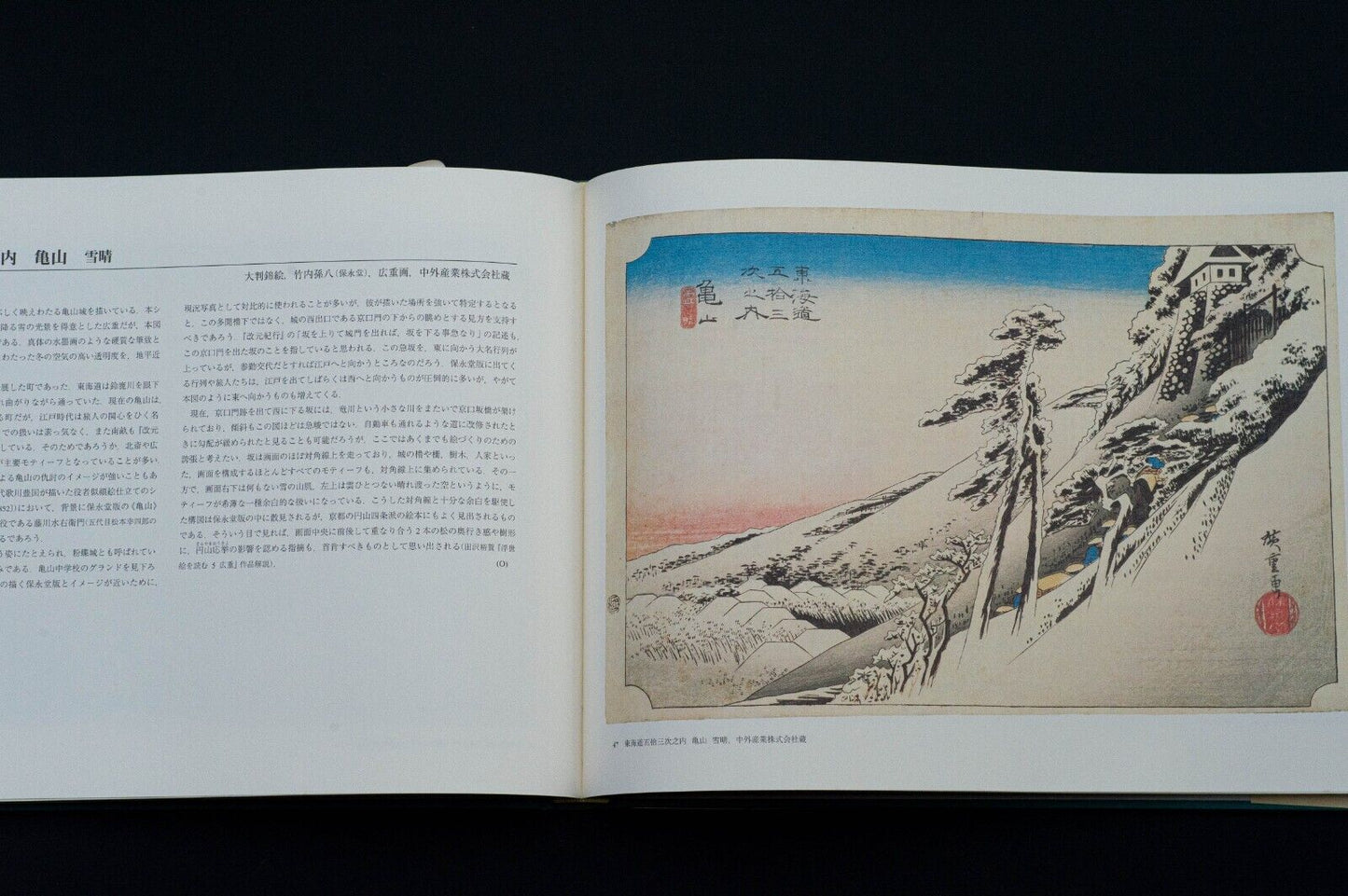 Hiroshige Tokaido 53 Ukiyoe Research Book Hoeido Edition Ukiyo-e