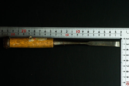 Japanese Vintage Chisel Nomi Professional 9.8mm Carpentry Tool Made in Japan 18